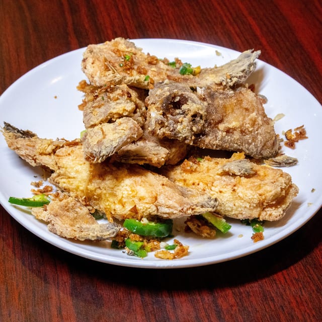 Salt and Pepper Sole Fish.