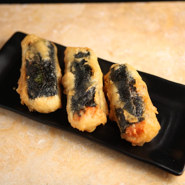 Fried Seafood Rolls.