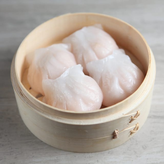 Steamed Shrimp Dumplings.