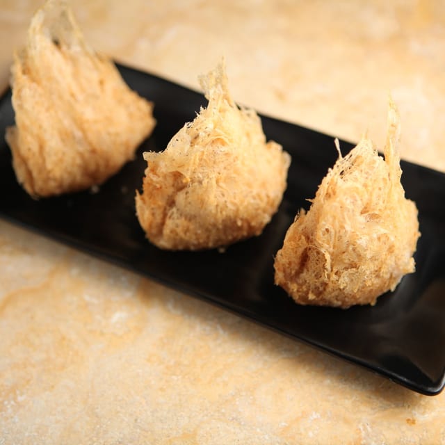 Fried Taro Puffs.